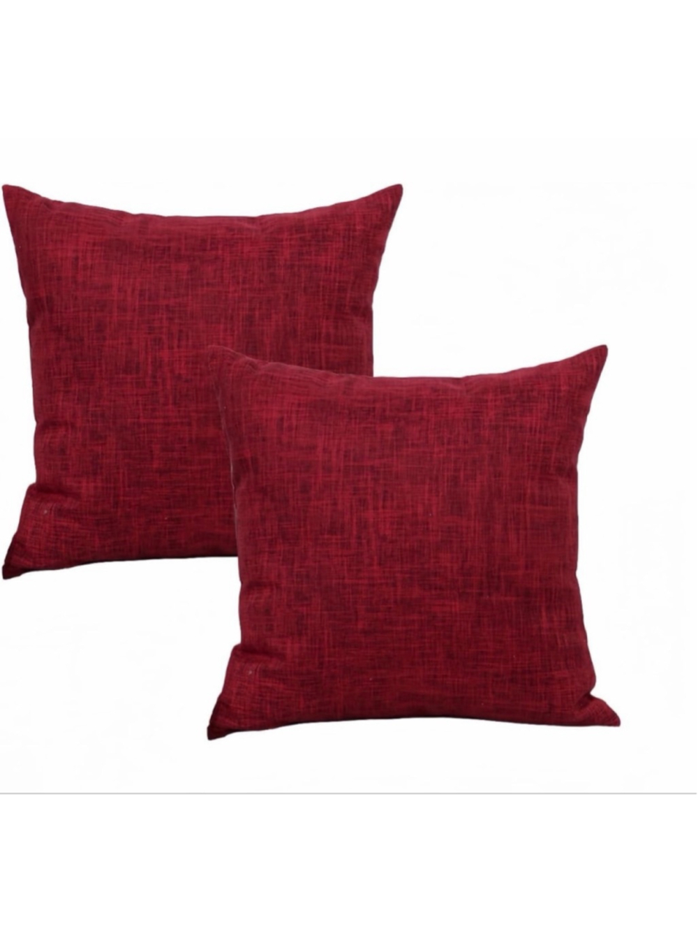 NEW Pack of 3 Red Wine Throw Pillow Covers 20x20”